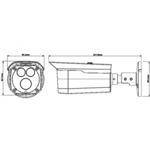 Видеокамера DAHUA DH-HAC-HFW2120DP-0600B Видеокамера DAHUA DH-HAC-HFW2120DP-0600B