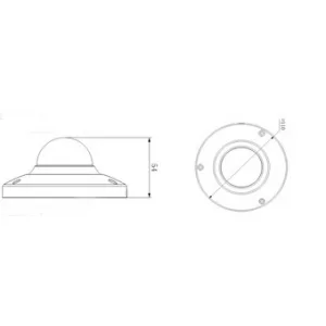 IP-камера DAHUA DH-IPC-HDB4200CP-A-0600B IP-камера DAHUA DH-IPC-HDB4200CP-A-0600B