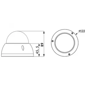 IP-камера DAHUA DH-IPC-HDBW2101RP-VFS IP-камера DAHUA DH-IPC-HDBW2101RP-VFS