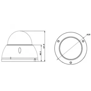 IP-камера DAHUA DH-IPC-HDBW8331EP-Z IP-камера DAHUA DH-IPC-HDBW8331EP-Z