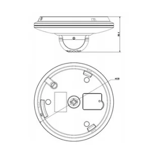 IP-камера DAHUA DH-IPC-HDPW4100FP-WPT IP-камера DAHUA DH-IPC-HDPW4100FP-WPT