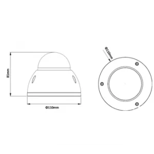 IP-камера DAHUA DH-IPC-HDW4220EP-0600B IP-камера DAHUA DH-IPC-HDW4220EP-0600B