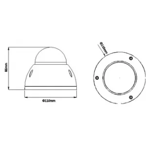 IP-камера DAHUA DH-IPC-HDW4221EP-0360B IP-камера DAHUA DH-IPC-HDW4221EP-0360B