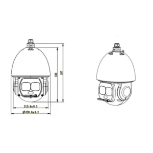 IP-камера DAHUA DH-SD6AL230F-HNI IP-камера DAHUA DH-SD6AL230F-HNI
