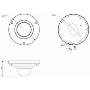 IP-камера DAHUA IPC-HD1000C IP-камера DAHUA IPC-HD1000C