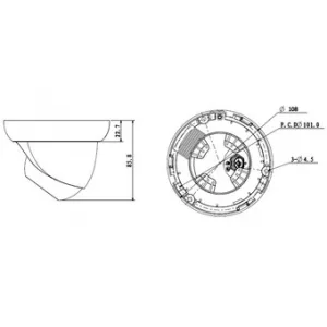 IP-камера DAHUA IPC-HDW1000S IP-камера DAHUA IPC-HDW1000S