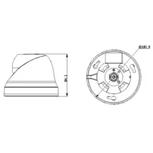 IP-камера DAHUA IPC-HDW4100C IP-камера DAHUA IPC-HDW4100C